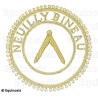 Badge / Macaron GLNF – Grande tenue provinciale – Grand Inspecteur – Neuilly Bineau – Brodé main